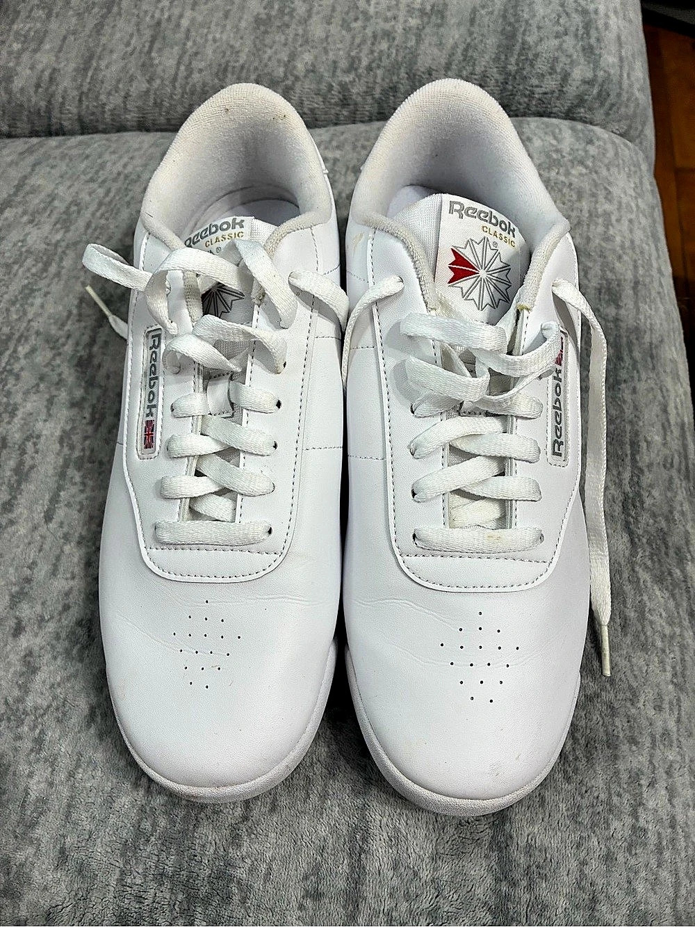 Reebok Classic Leather Women's White Sneakers US 11